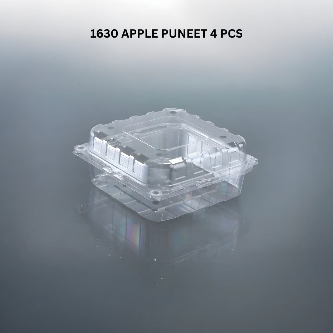 APPLE PUNNET 4 PCS (PET Punnet)