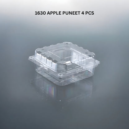 APPLE PUNNET 4 PCS (PET Punnet)