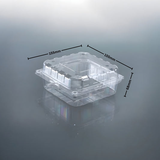 APPLE PUNNET 4 PCS (PET Punnet)