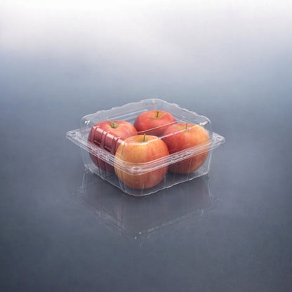 APPLE PUNNET 4 PCS (PET Punnet)