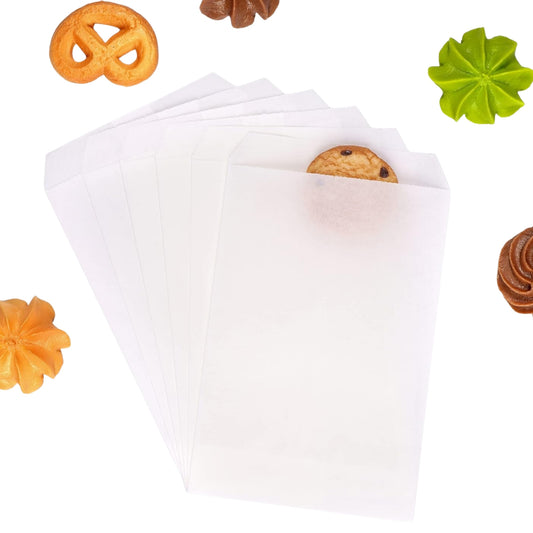 9×13" Ecowrapp Oil-Proof Paper Bag – 48 GSM, 9 KIT