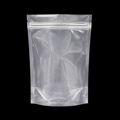 Stand Up Zipper Pouch Extra Clear 10 x 14