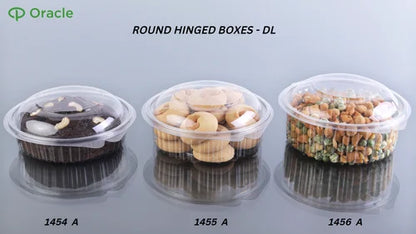 Hinged Box Round 24 Oz DL (1455A)