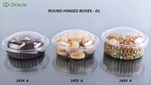 Hinged Box Round 24 Oz DL (1455A)