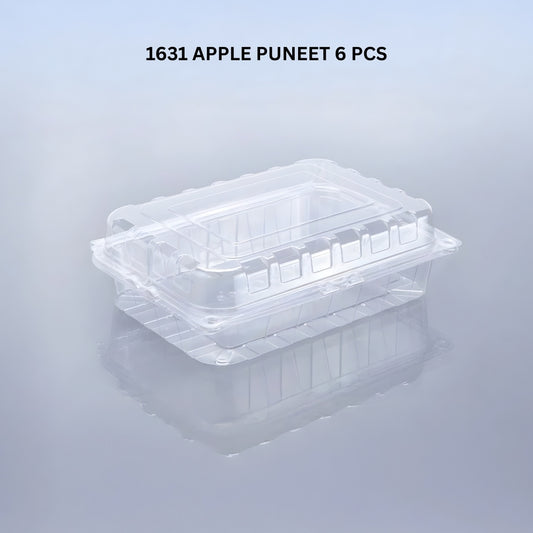 APPLE PUNNET 6 PCS (PET Punnet)