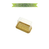 PNS 1160 Pastry Rectangle HIPS Golden Tray with PET Dome Lid