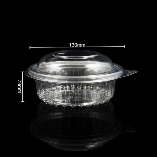 HINGED BOX ROUND 12 OZ DL (1452A)