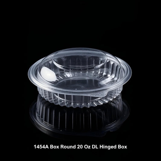 Hinged Box Round 20 Oz DL (1454A)