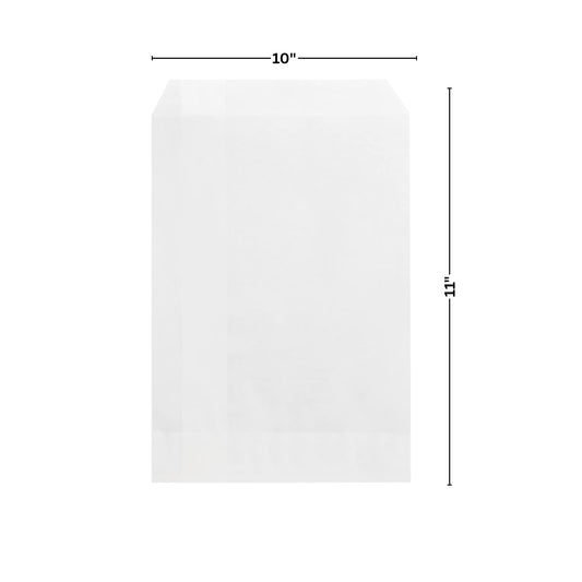 10×11" Ecowrapp Oil-Proof Paper Bag – 48 GSM, 9 KIT