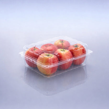 APPLE PUNNET 6 PCS (PET Punnet)