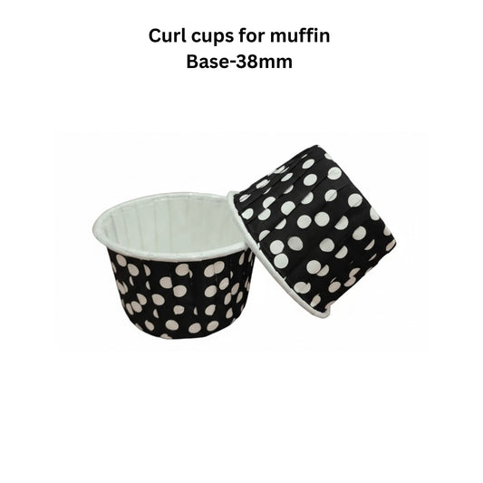Curl Cups for Muffin 38mm