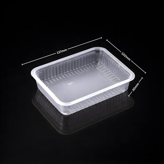 137 × 102 × 30 mm PP Rectangular Tray