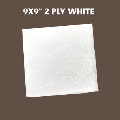 Starter Tissue 9x9 2 Ply White
