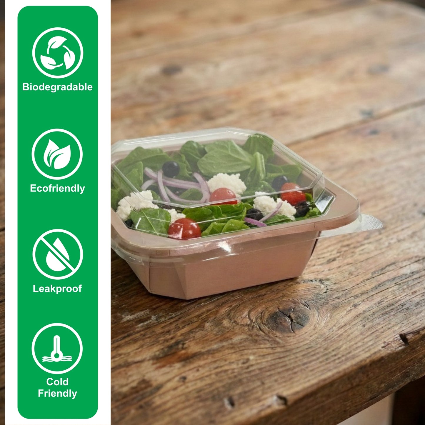 10 oz Square Paper Container