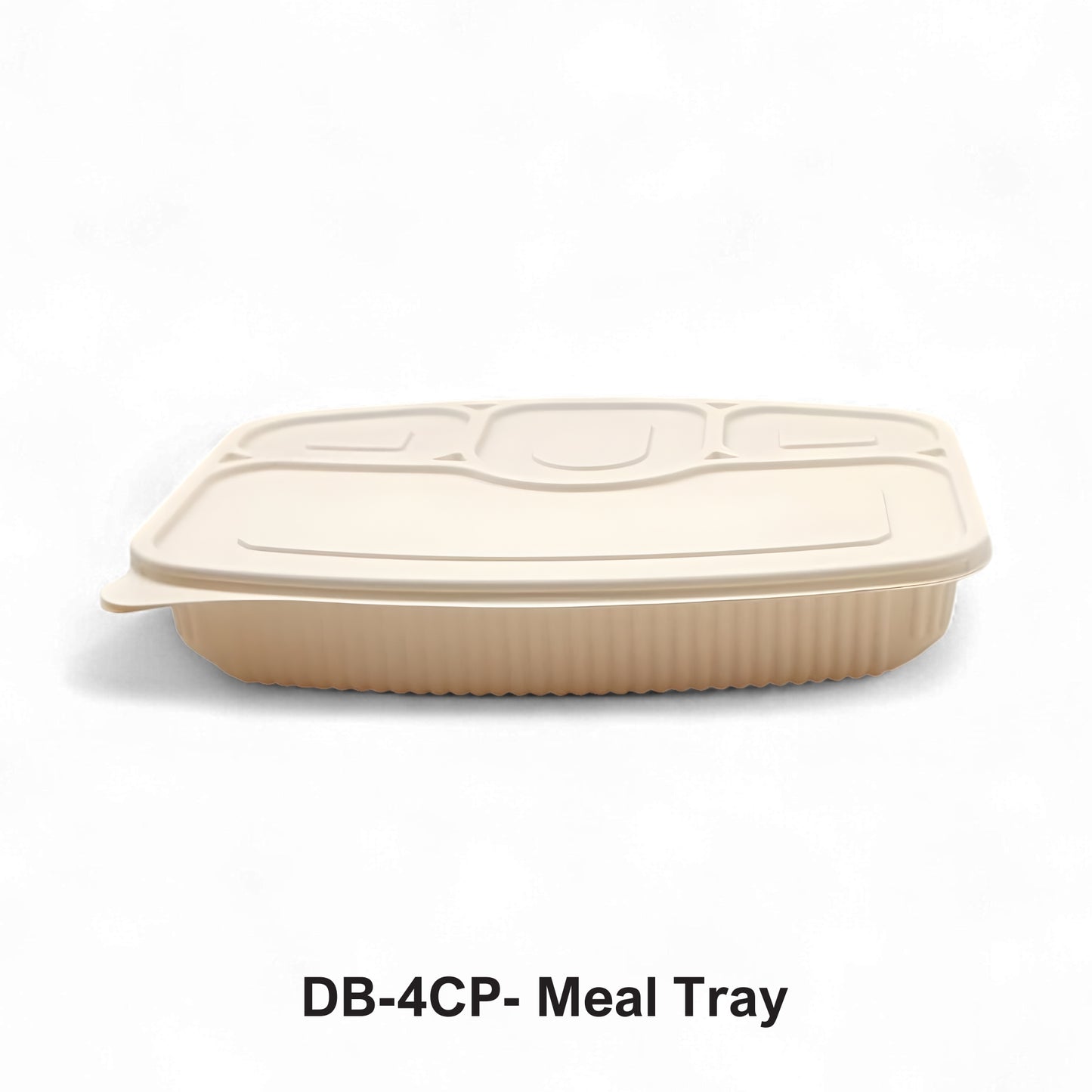 DB 4CP Cornstarch Meal Tray (WL)