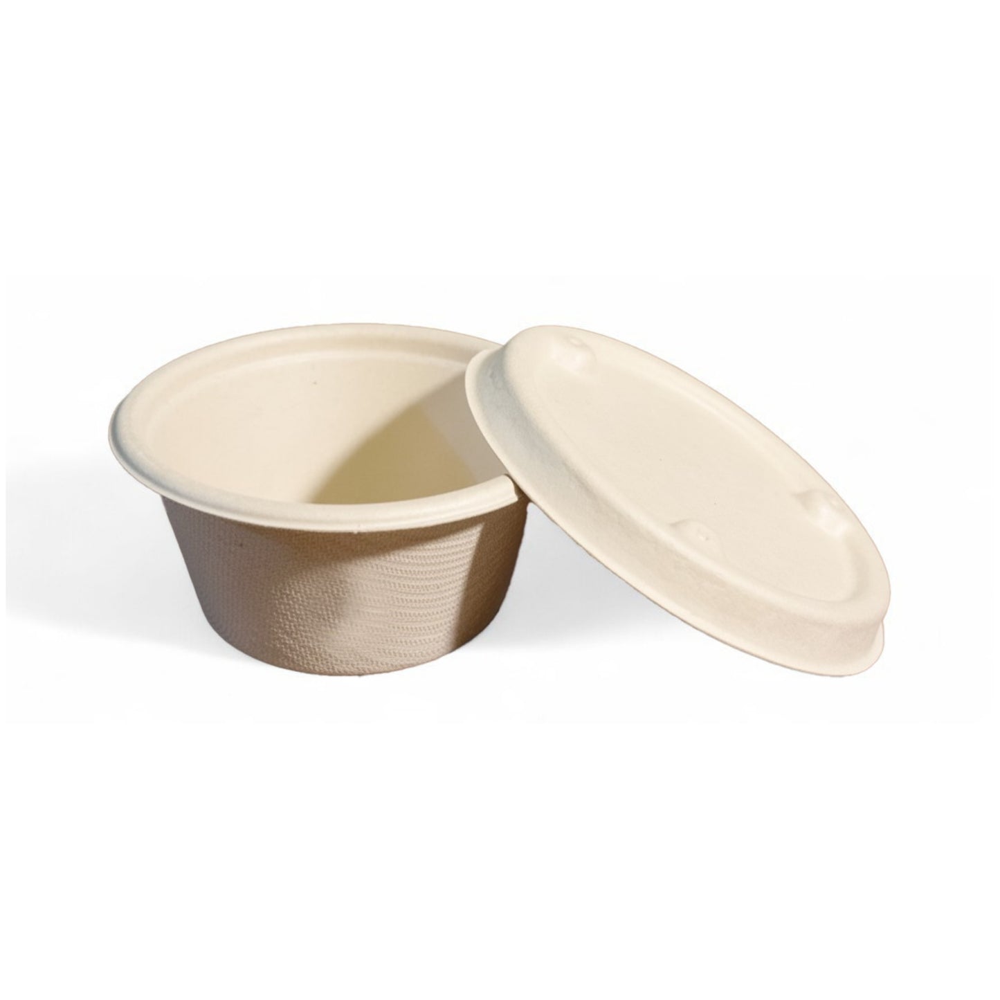 Bumboo 60ml Bagasse Dip Bowl with lid