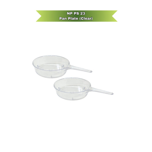 NP PS 23 Pan Plate Clear