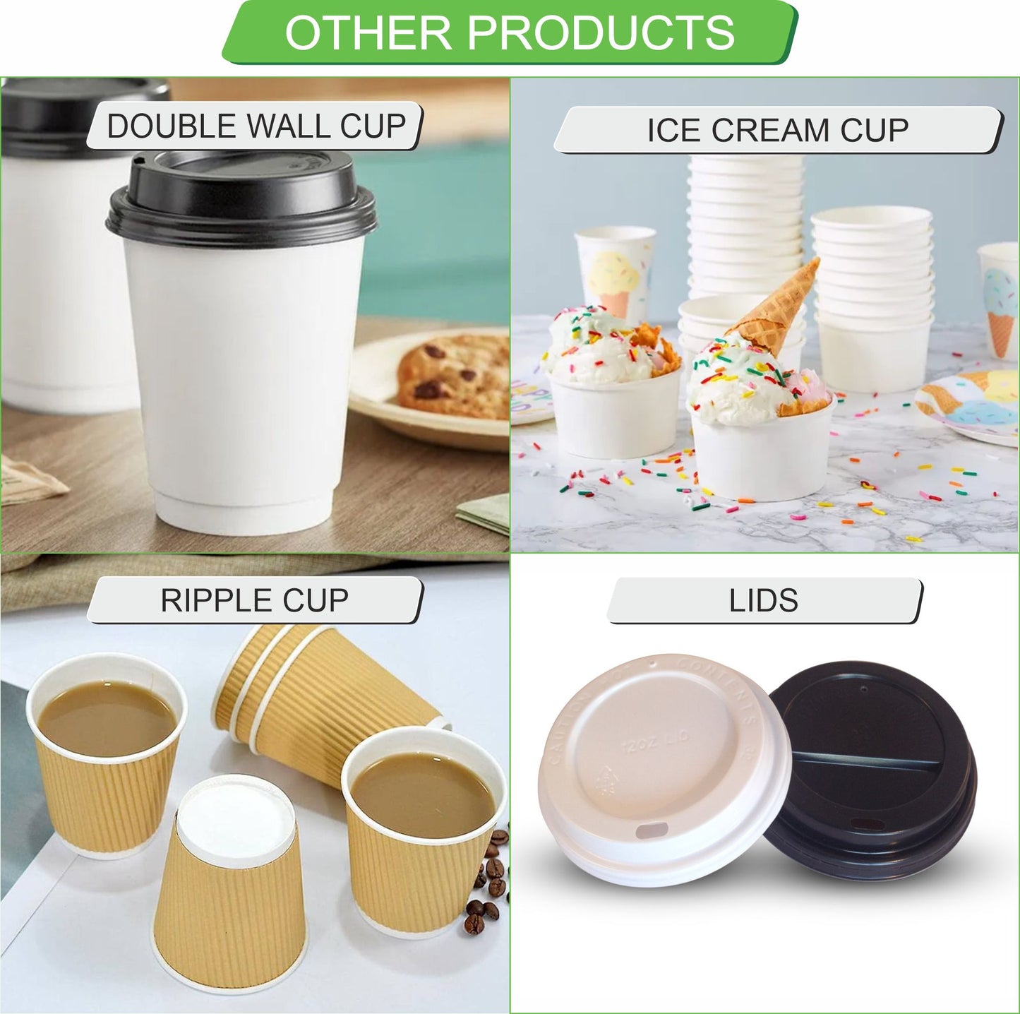100 ml Plain Paper Cup – Single PE