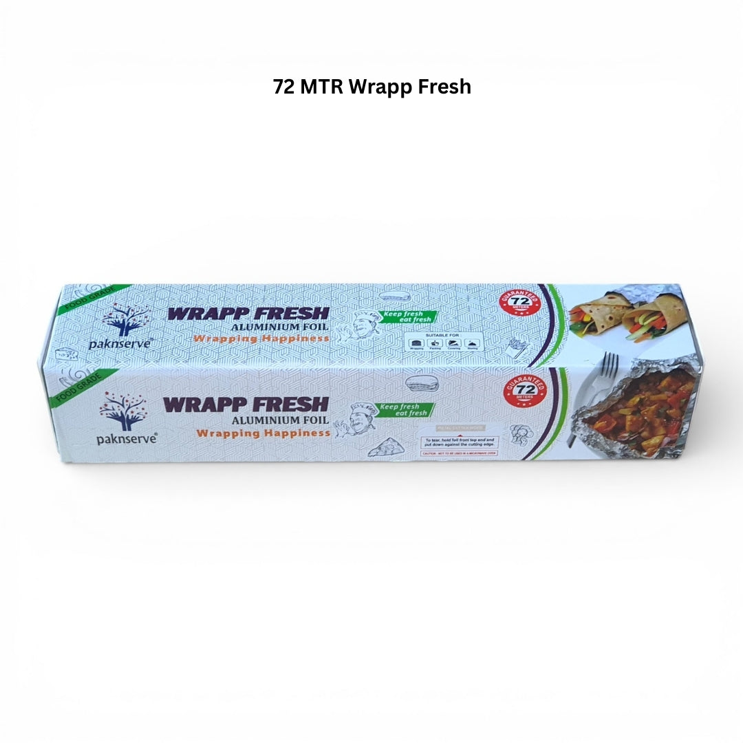 Wrapp Fresh Aluminium Foil – 72 Meter