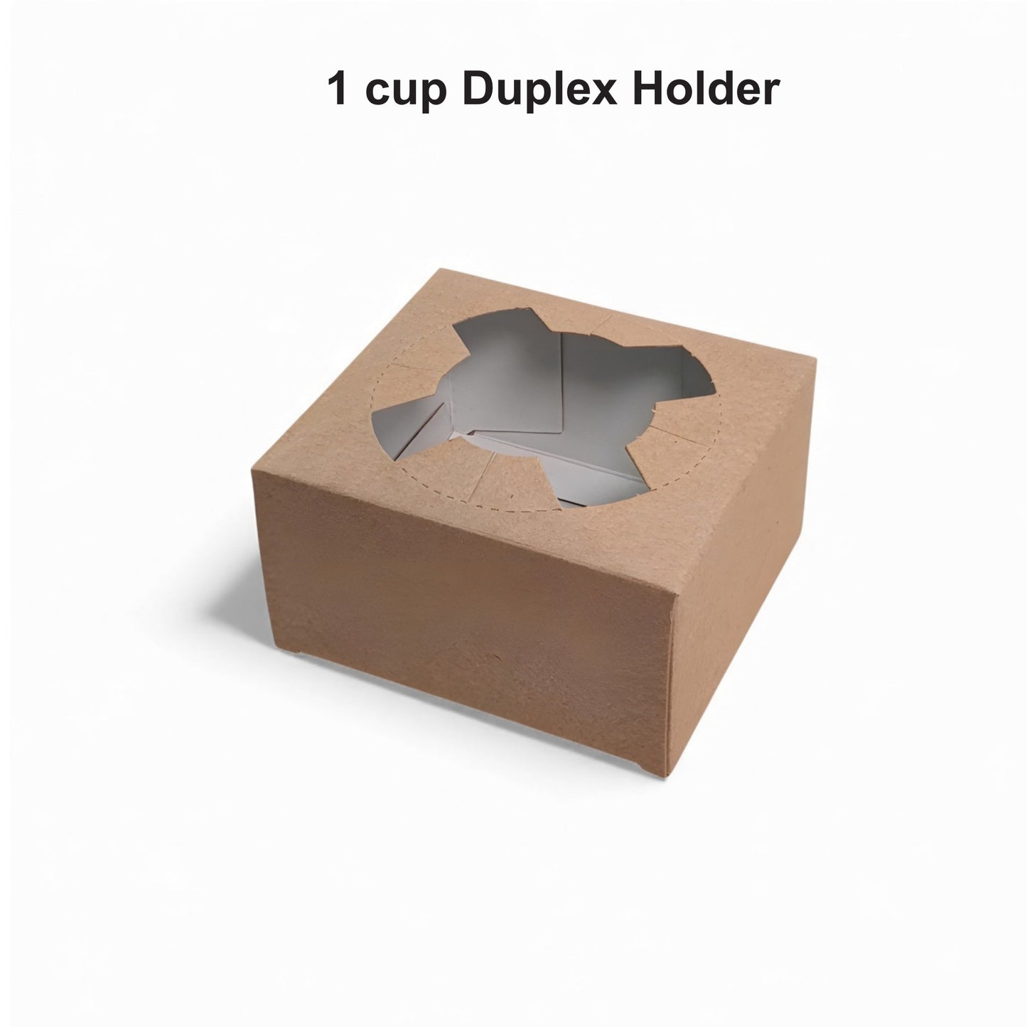 1 Cup Duplex Kraft Holder
