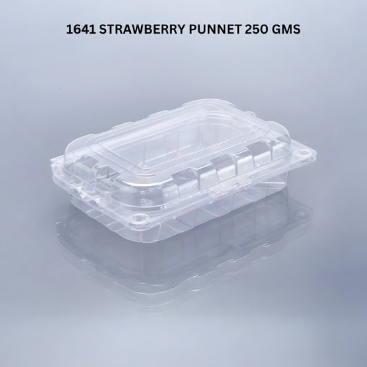 STRAWBERRY PUNNET 250 GMS (PET Punnet)