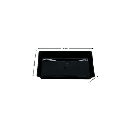 NP PS 21 Rect Pastry Tray (Black)
