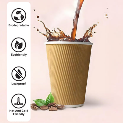 300 ml Tall Ripple Paper Cup / 1 PE