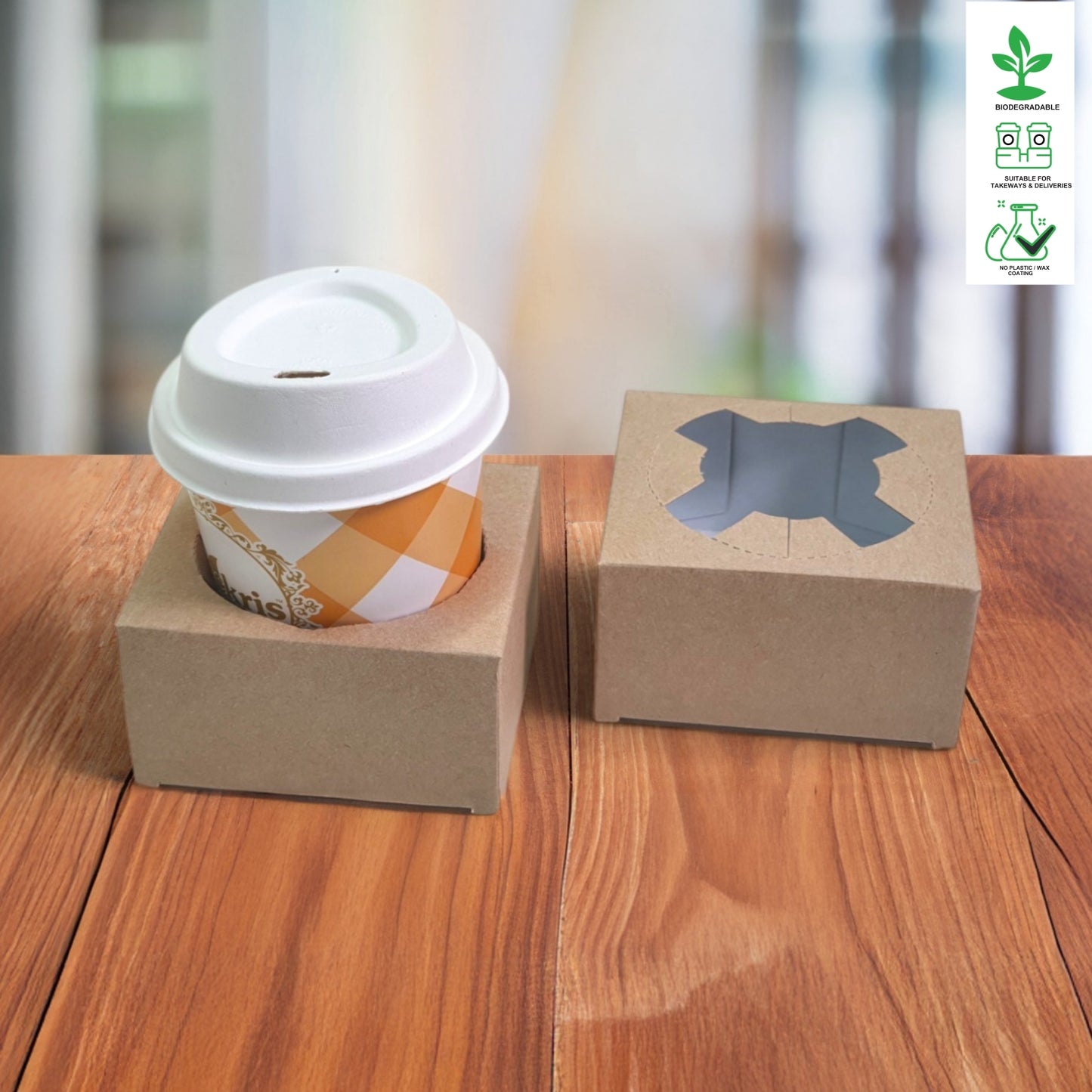 1 Cup Duplex Kraft Holder