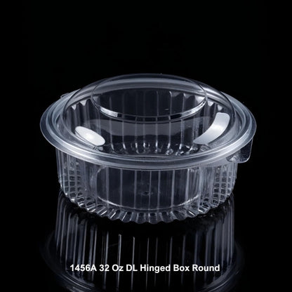 Hinged Box Round 32 Oz DL (1456A)