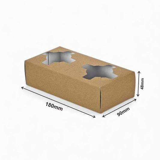 2 Cup Duplex Kraft Holder