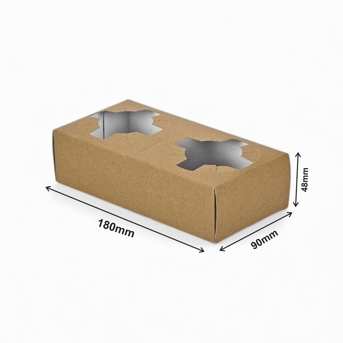 2 Cup Duplex Kraft Holder