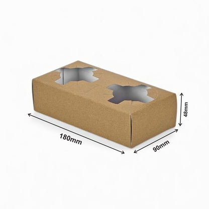 2 Cup Duplex Kraft Holder