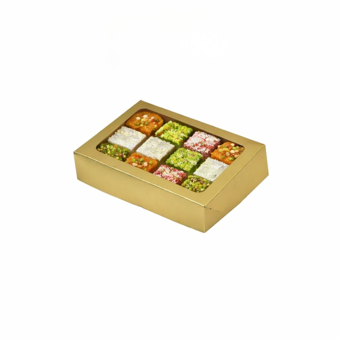 Golden Sweet Box 1/2 Kg (Witht Window)