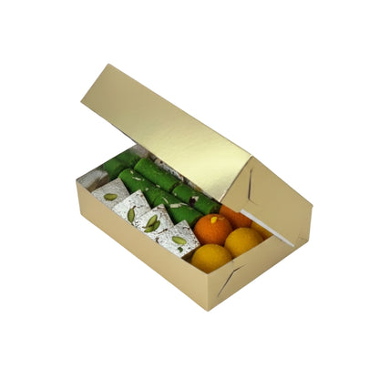 Golden Sweet Box 1/2 Kg (Without Window)