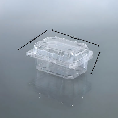 Mulberry Punnet (PET Clamshell Container)