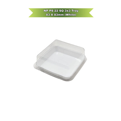 NP PS 22 SQ 3 × 3 Tray (white)