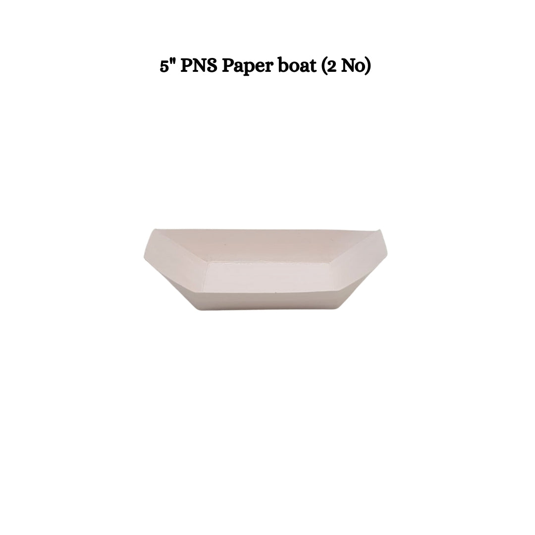 5 Inch Paper Boat Tray