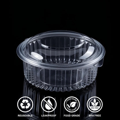 Hinged Box Round 32 Oz DL (1456A)