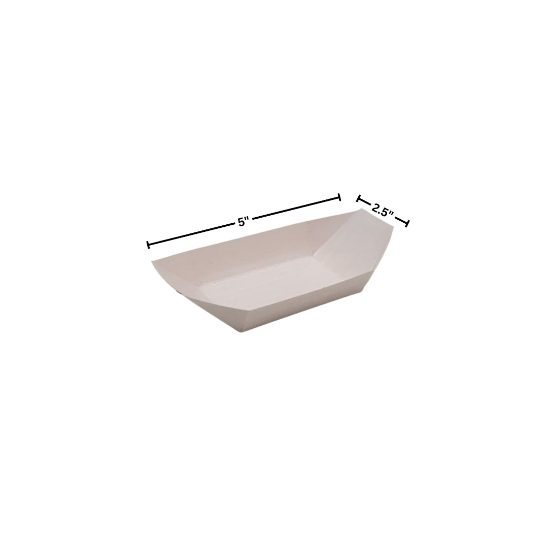 5 Inch Paper Boat Tray