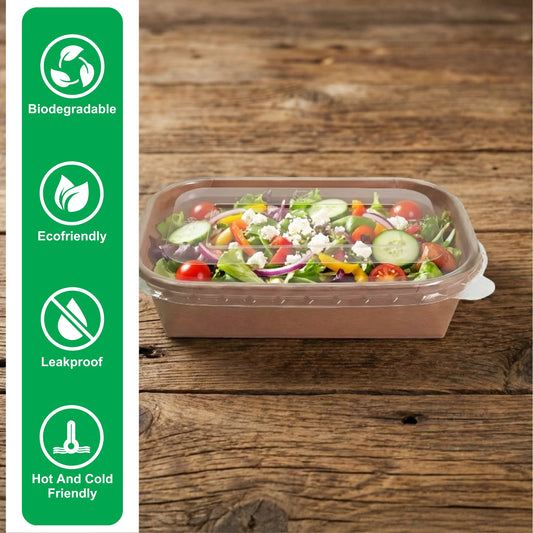 500 ml Rectangle Paper Container