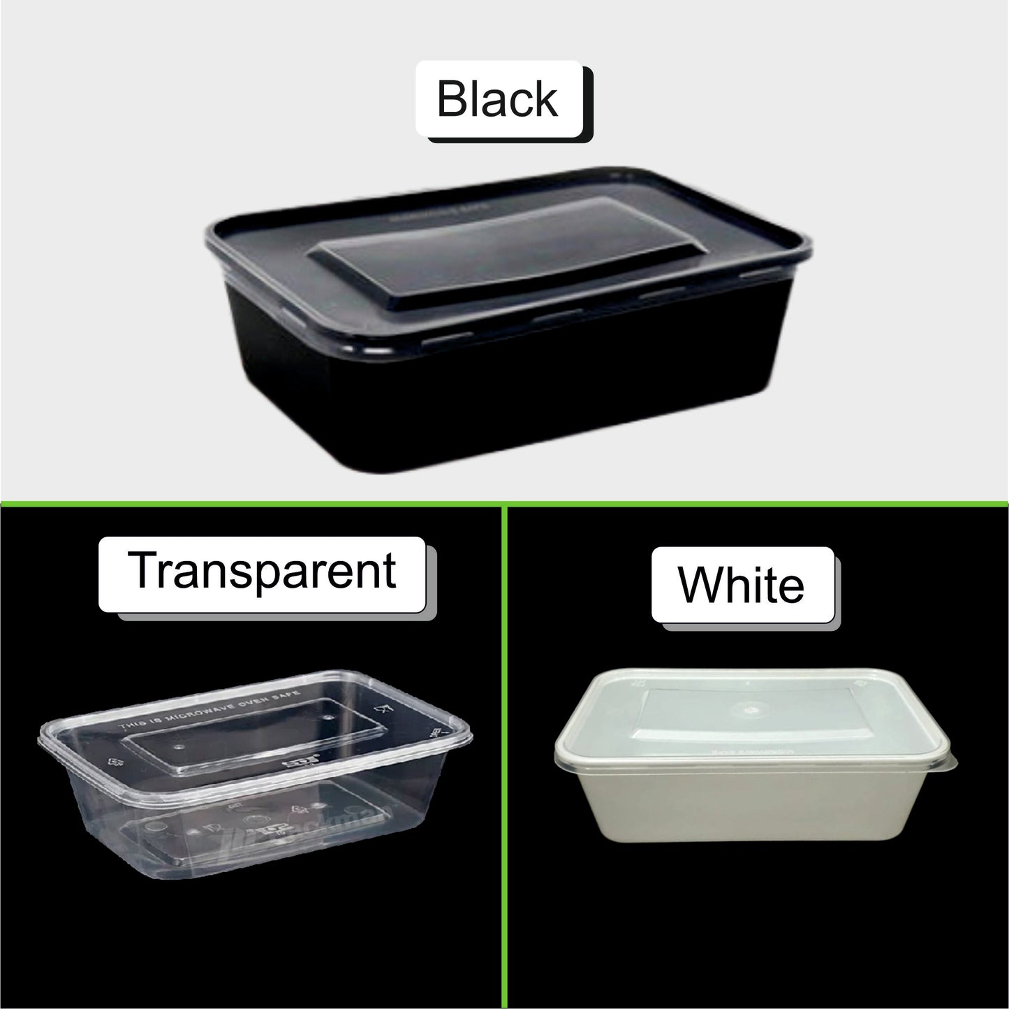 1000 ml Rect Container