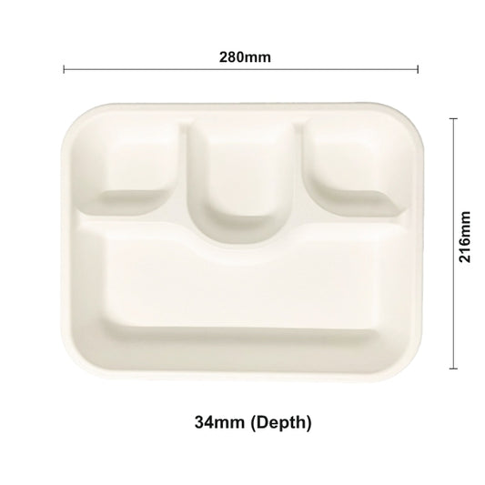 BW 4Cp Meal Tray with lid