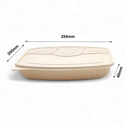 DB 4CP Cornstarch Meal Tray (WL)