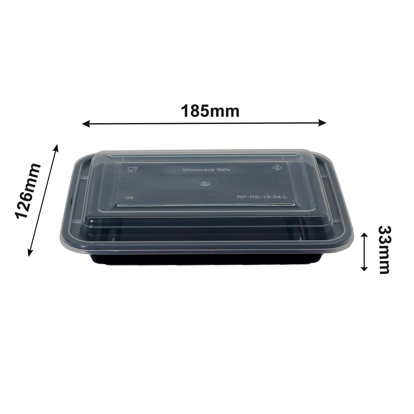 500 ml RE Rectangular Container RP-RE-16