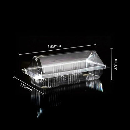 Hinged Box 195 × 110 × 67 Plum Cake Triangle