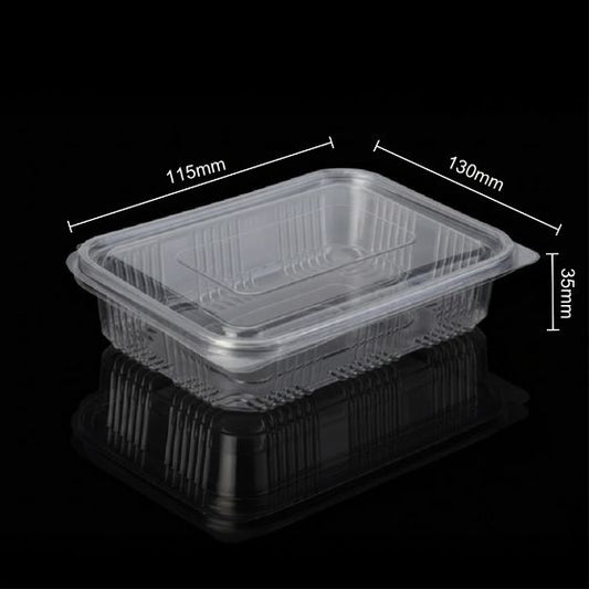 Hinged Box 500 ml Flat