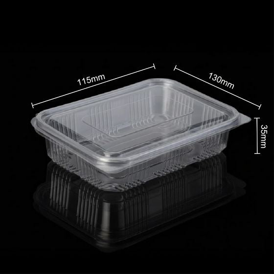 Hinged Box 500 ml Flat