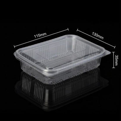 Hinged Box 500 ml Flat