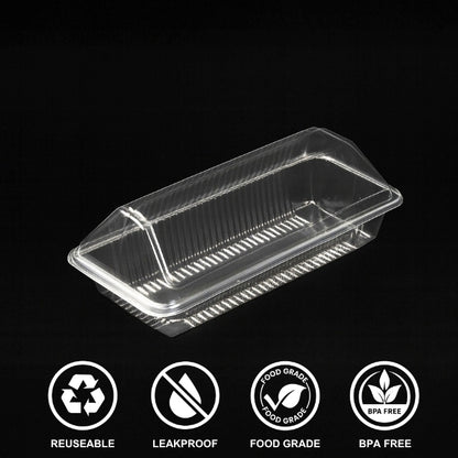 Hinged Box 195 × 110 × 67 Plum Cake Triangle