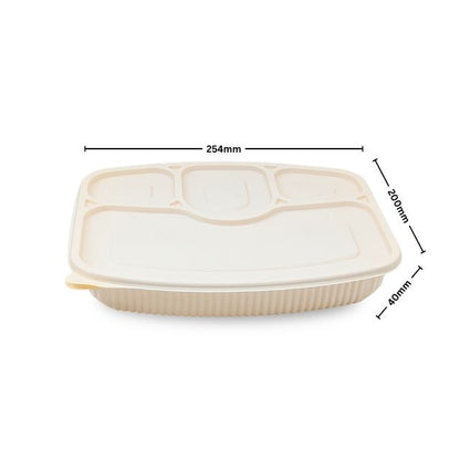 DB 4CP Cornstarch Meal Tray (WL)
